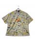 BEAMS（ビームス）の古着「別注 PFG Trollers Best (TM)BMS Short Sleeve Shirt(ベッチュウ ピーエフジー トローラーズ ベスト ビーエムエス ショート スリーブ シャツ)」｜ベージュ