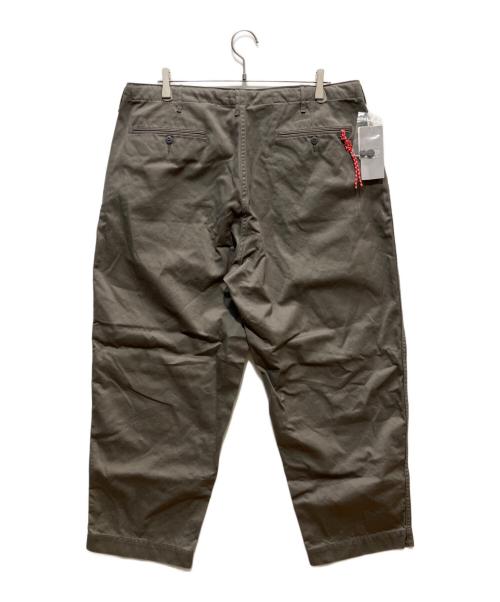 BEAMS JAPAN（ビームスジャパン）BEAMS JAPAN (ビームスジャパン) ビッグ チノパンツ グレー サイズ:XL 未使用品の古着・服飾アイテム