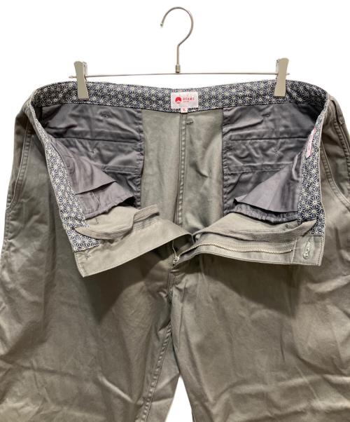 BEAMS JAPAN（ビームスジャパン）BEAMS JAPAN (ビームスジャパン) ビッグ チノパンツ グレー サイズ:XL 未使用品の古着・服飾アイテム
