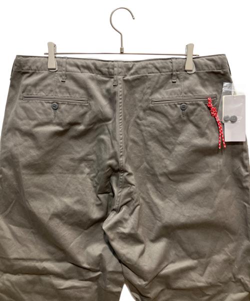 BEAMS JAPAN（ビームスジャパン）BEAMS JAPAN (ビームスジャパン) ビッグ チノパンツ グレー サイズ:XL 未使用品の古着・服飾アイテム