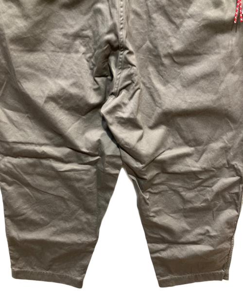 BEAMS JAPAN（ビームスジャパン）BEAMS JAPAN (ビームスジャパン) ビッグ チノパンツ グレー サイズ:XL 未使用品の古着・服飾アイテム
