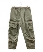BALバル）の古着「helicrew pants」｜オリーブ