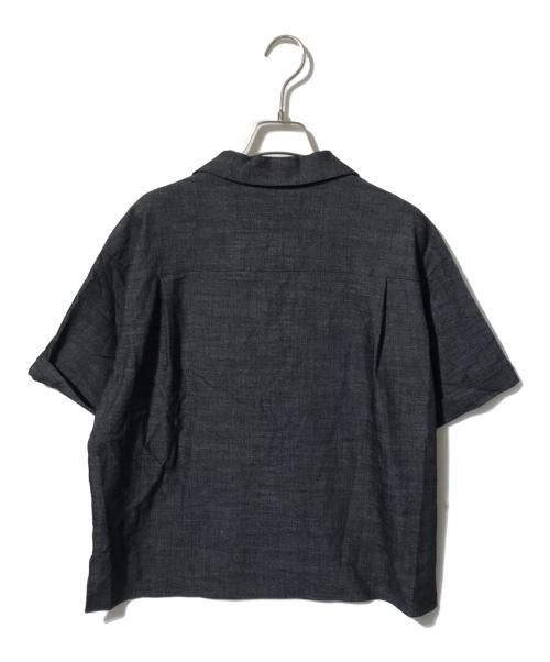 uncrave（アンクレイヴ）uncrave (アンクレイヴ) シャンブレーオックス 半袖シャツ・パンツセットアップ グレー サイズ:2の古着・服飾アイテム