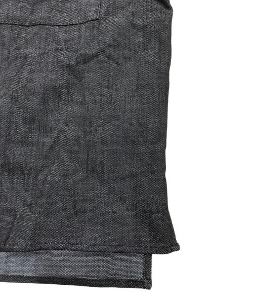 uncrave（アンクレイヴ）uncrave (アンクレイヴ) シャンブレーオックス 半袖シャツ・パンツセットアップ グレー サイズ:2の古着・服飾アイテム