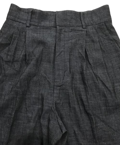 uncrave（アンクレイヴ）uncrave (アンクレイヴ) シャンブレーオックス 半袖シャツ・パンツセットアップ グレー サイズ:2の古着・服飾アイテム