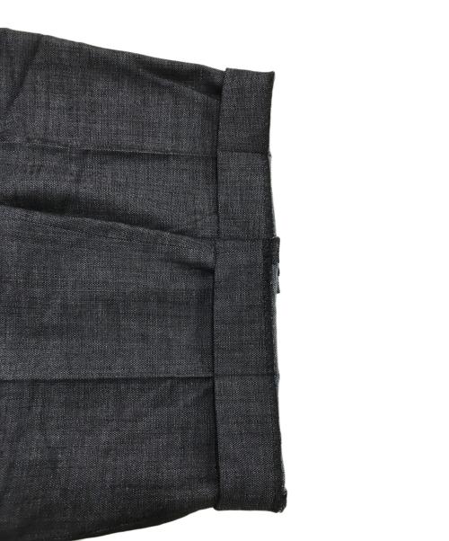 uncrave（アンクレイヴ）uncrave (アンクレイヴ) シャンブレーオックス 半袖シャツ・パンツセットアップ グレー サイズ:2の古着・服飾アイテム