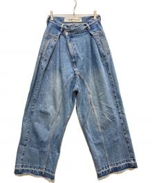 PRANK PROJECT（プランクプロジェクト）の古着「Zip Open Denim Pants」｜インディゴ