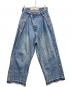 PRANK PROJECT（プランクプロジェクト）の古着「Zip Open Denim Pants」｜インディゴ