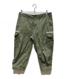 stussy（ステューシー）の古着「クロップドカーゴパンツ」｜オリーブ