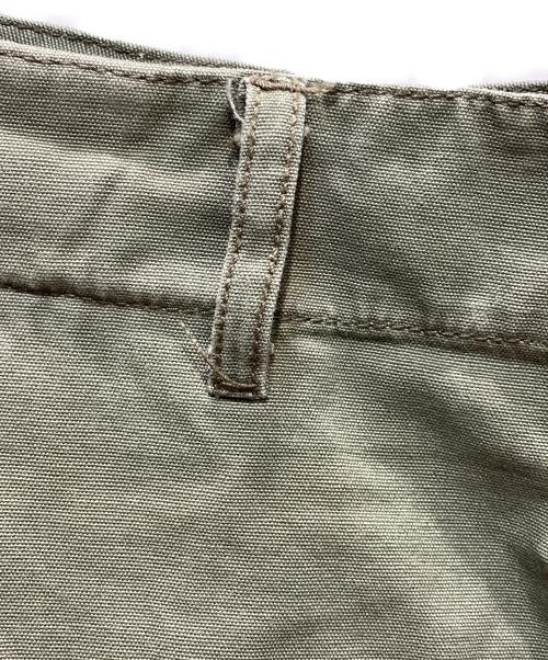stussy（ステューシー）stussy (ステューシー) クロップドカーゴパンツ オリーブ サイズ:FREEの古着・服飾アイテム
