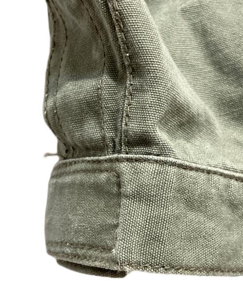 stussy（ステューシー）stussy (ステューシー) クロップドカーゴパンツ オリーブ サイズ:FREEの古着・服飾アイテム