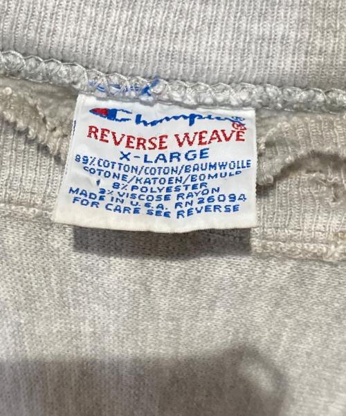 Champion（チャンピオン）Champion (チャンピオン) REVERSE WEAVEスウェット グレー サイズ:XLの古着・服飾アイテム