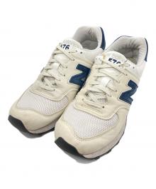 NEW BALANCE（ニューバランス）の古着「スニーカー」｜グレー×ネイビー