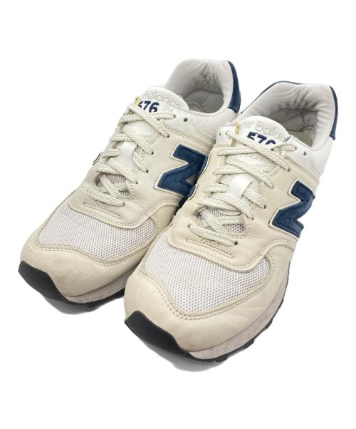 NEW BALANCE（ニューバランス）NEW BALANCE (ニューバランス) スニーカー グレー×ネイビー サイズ:UK 9の古着・服飾アイテム