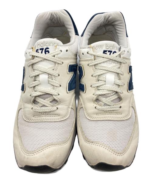 NEW BALANCE（ニューバランス）NEW BALANCE (ニューバランス) スニーカー グレー×ネイビー サイズ:UK 9の古着・服飾アイテム