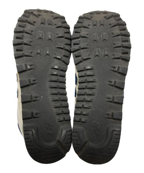 NEW BALANCE（ニューバランス）NEW BALANCE (ニューバランス) スニーカー グレー×ネイビー サイズ:UK 9の古着・服飾アイテム