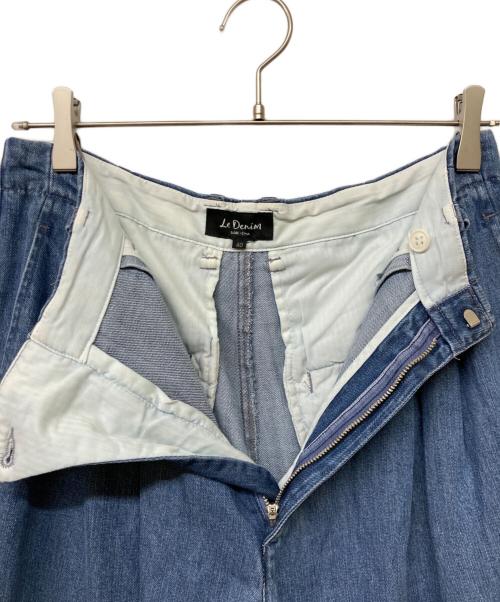 SLOBE IENA（スローブ イエナ）SLOBE IENA (スローブ イエナ) LEDENIM TUCK TROUSERデニム/「ル デニム タック トラウザｰ デニム ブルー サイズ:40の古着・服飾アイテム