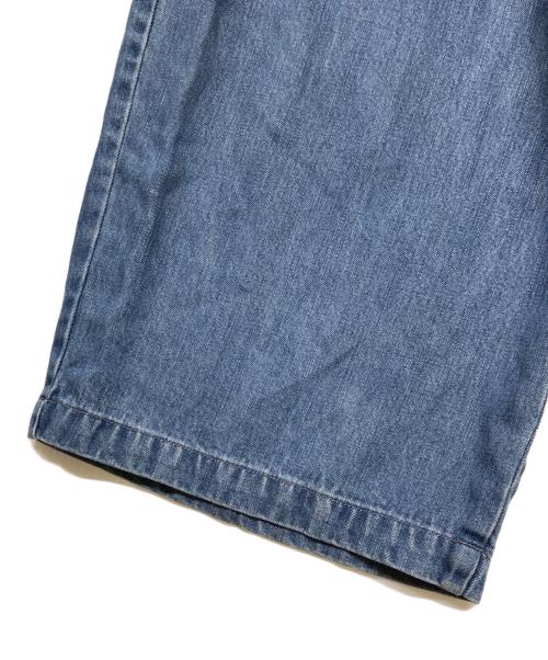 SLOBE IENA（スローブ イエナ）SLOBE IENA (スローブ イエナ) LEDENIM TUCK TROUSERデニム/「ル デニム タック トラウザｰ デニム ブルー サイズ:40の古着・服飾アイテム