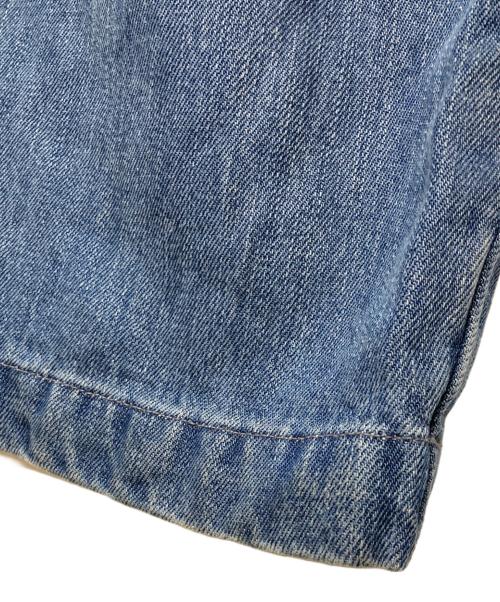 SLOBE IENA（スローブ イエナ）SLOBE IENA (スローブ イエナ) LEDENIM TUCK TROUSERデニム/「ル デニム タック トラウザｰ デニム ブルー サイズ:40の古着・服飾アイテム