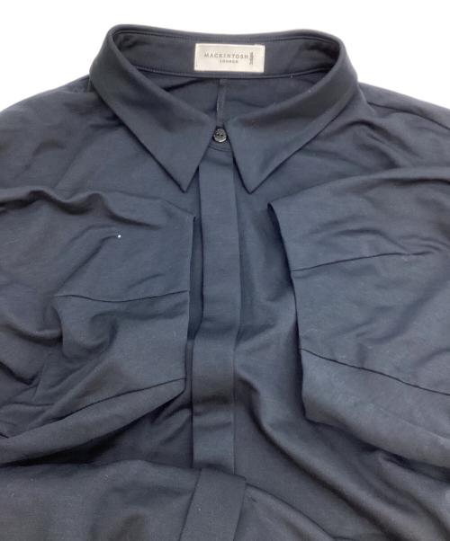 MACKINTOSH LONDON（マッキントッシュ ロンドン）MACKINTOSH LONDON (マッキントッシュ ロンドン) サマーポンチワンピース ネイビー サイズ:38の古着・服飾アイテム