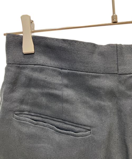 CHAOS（カオス）Chaos (カオス) リネンマレーロタックパンツ ブラック サイズ:SIZE　36の古着・服飾アイテム