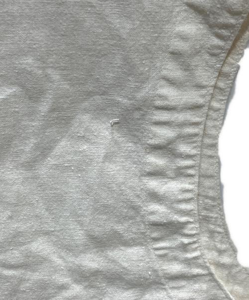 ATPOVA（アトポヴァ）ATPOVA (アトポヴァ) リネンコットンベスト アイボリー サイズ:FREEの古着・服飾アイテム