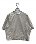 UNITED ARROWS TOKYOユナイテッドアローズトウキョウ）の古着「トリコット ジャージー フォーム Tシャツ」｜ベージュ
