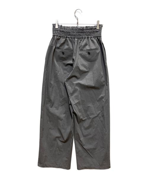 JOURNAL STANDARD（ジャーナルスタンダード）JOURNAL STANDARD (ジャーナルスタンダード) リネンナイロンストレッチワイドパンツ グレー サイズ:SIZE　38の古着・服飾アイテム