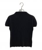 NOWNSノウンズ）の古着「Seine Pleats tops」｜ブラック
