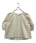 CLANE（クラネ）の古着「STRIPE QUILT PUFF TOPS」｜アイボリー