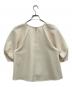 CLANE (クラネ) STRIPE QUILT PUFF TOPS アイボリー サイズ:SIZE2：6000円