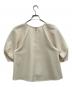 CLANE (クラネ) STRIPE QUILT PUFF TOPS アイボリー サイズ:SIZE2：6000円