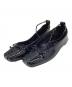HEWN（ヒューン）の古着「ankle chain ballet flats」｜ブラック