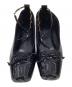 HEWN (ヒューン) ankle chain ballet flats ブラック サイズ:36：4000円