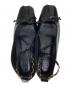 中古・古着 HEWN (ヒューン) ankle chain ballet flats ブラック サイズ:36：4000円