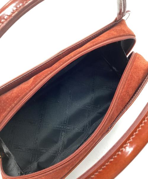 LONGCHAMP（ロンシャン）LONGCHAMP (ロンシャン) ハンドバッグ ブラウンの古着・服飾アイテム