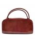 LONGCHAMP (ロンシャン) ハンドバッグ ブラウン：6000円