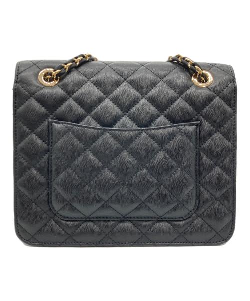 CHARLES & KEITH（チャールズアンドキース）CHARLES & KEITH (チャールズアンドキース) Cressida クレシダ キルトチェーンストラップバッグ ブラックの古着・服飾アイテム