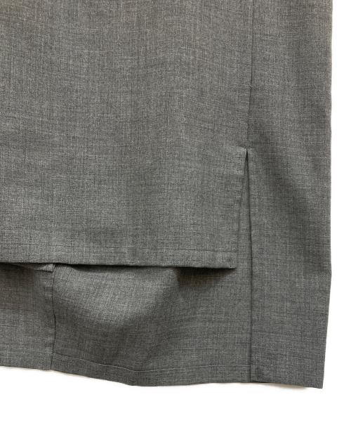 JUNYA WATANABE COMME des GARCONS（(ジュンヤワタナベ コムデギャルソン）JUNYA WATANABE COMME des GARCONS ((ジュンヤワタナベ コムデギャルソン) ポリエステル スリット サロペット ジャンプスーツ ライトグレー サイズ:XSの古着・服飾アイテム