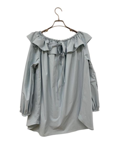 ARPEGE STORY（アルページュストーリー）Arpege story (アルページュストーリー) オフショルラッシュガード スカイブルー サイズ:2の古着・服飾アイテム