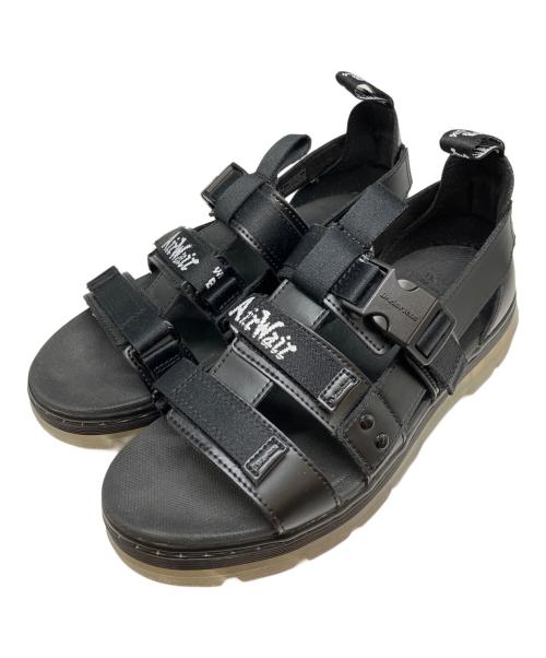 Dr.Martens（ドクターマーチン）Dr.Martens (ドクターマーチン) PEARSON マルチストラップ サンダル ブラック サイズ:UK8の古着・服飾アイテム