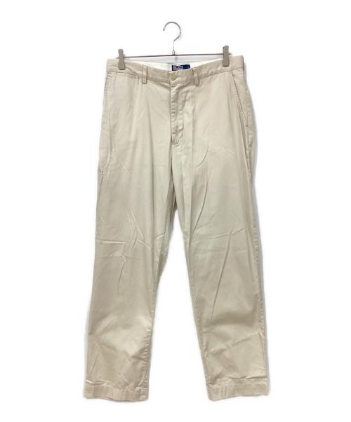POLO RALPH LAUREN（ポロ・ラルフローレン）POLO RALPH LAUREN (ポロ・ラルフローレン) コットンパンツ ベージュ サイズ:34/32の古着・服飾アイテム
