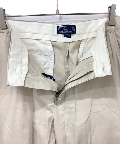 POLO RALPH LAUREN（ポロ・ラルフローレン）POLO RALPH LAUREN (ポロ・ラルフローレン) コットンパンツ ベージュ サイズ:34/32の古着・服飾アイテム