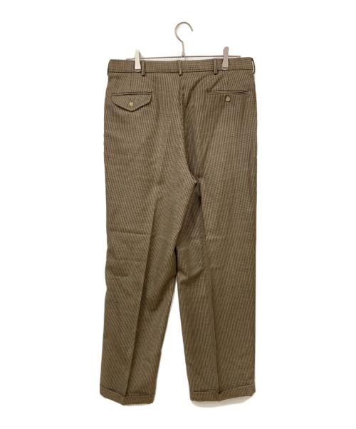 POLO RALPH LAUREN（ポロ・ラルフローレン）POLO RALPH LAUREN (ポロ・ラルフローレン) 2タックパンツ ブラウン サイズ:91cm ( W36 )の古着・服飾アイテム