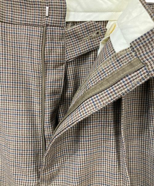 POLO RALPH LAUREN（ポロ・ラルフローレン）POLO RALPH LAUREN (ポロ・ラルフローレン) 2タックパンツ ブラウン サイズ:91cm ( W36 )の古着・服飾アイテム