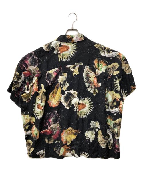 TIGHTBOOTH PRODUCTION（タイトブースプロダクション）TIGHTBOOTH PRODUCTION (タイトブースプロダクション) FISH CAMO ALOHA ブラック サイズ:SIZE Lの古着・服飾アイテム