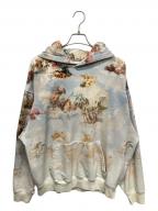 KITHキス）の古着「Angelic Nelson Hoodie 'Sandrift'」｜アイボリー