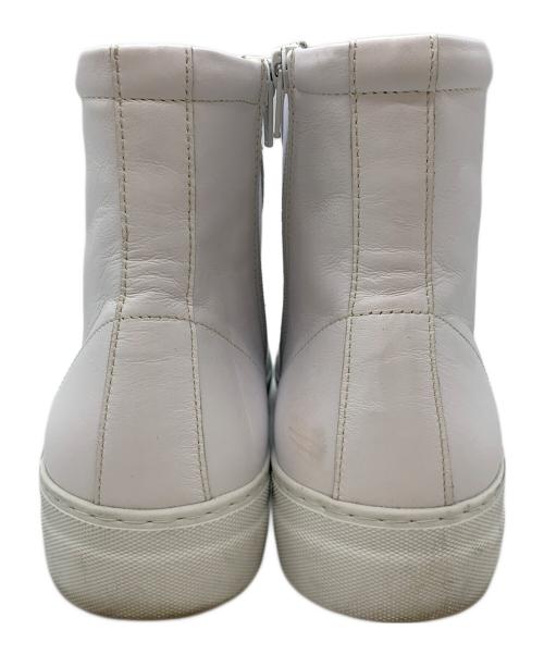 PELLICO SUNNY（ペリーコサニー）PELLICO SUNNY (ペリーコサニー) サイドジップ ハイカットスニーカー ホワイト サイズ:SIZE 42の古着・服飾アイテム