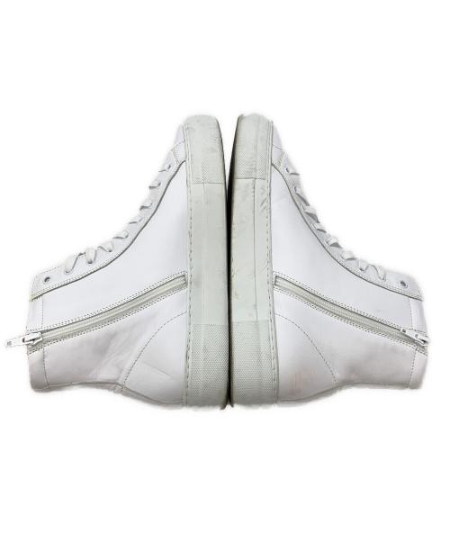 PELLICO SUNNY（ペリーコサニー）PELLICO SUNNY (ペリーコサニー) サイドジップ ハイカットスニーカー ホワイト サイズ:SIZE 42の古着・服飾アイテム