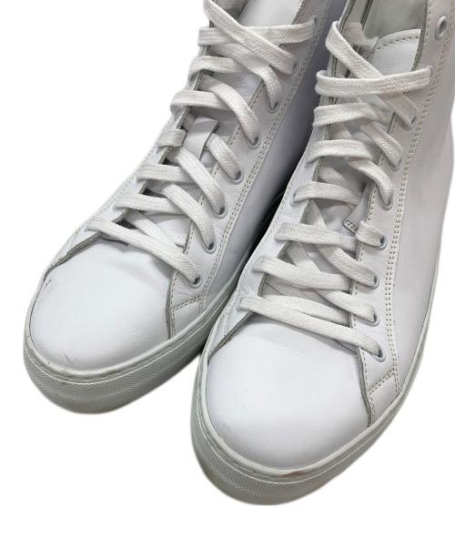 PELLICO SUNNY（ペリーコサニー）PELLICO SUNNY (ペリーコサニー) サイドジップ ハイカットスニーカー ホワイト サイズ:SIZE 42の古着・服飾アイテム